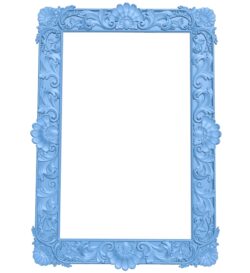 Picture frame or mirror A005810 download free stl files 3d model for CNC wood carving