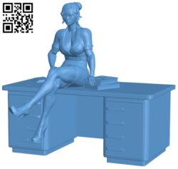 Women – teacher B008861 file obj free download 3D Model for CNC and 3d printer