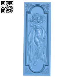 Door pattern A005904 download free stl files 3d model for CNC wood carving