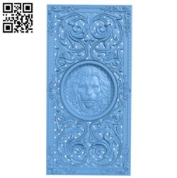 Door pattern A005923 download free stl files 3d model for CNC wood carving