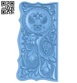 Door pattern A005960 download free stl files 3d model for CNC wood carving