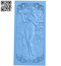 Door pattern A005961 download free stl files 3d model for CNC wood carving