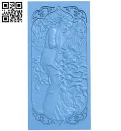 Door pattern A005962 download free stl files 3d model for CNC wood carving