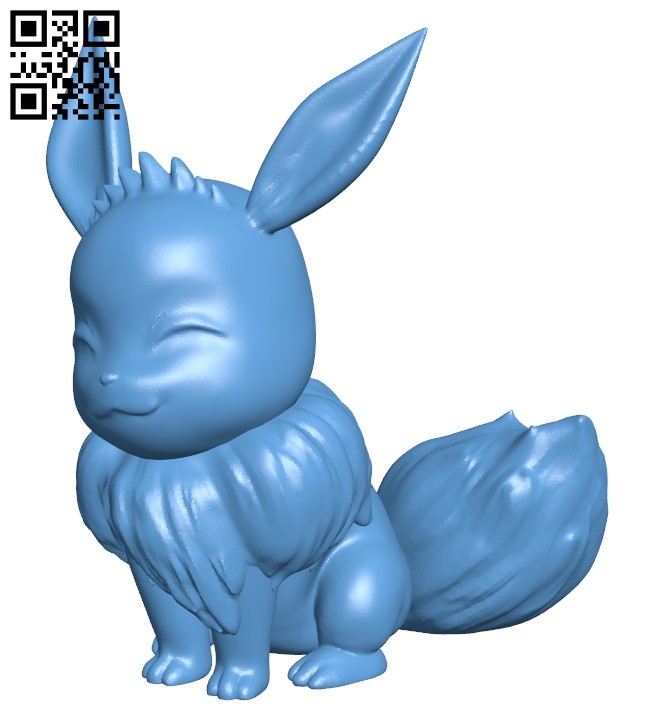 Eevee Pokemon - Download Free 3D model by selgrayshade (@selgrayshade)  [be609d9]
