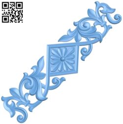 Pattern decor design A005890 download free stl files 3d model for CNC wood carving