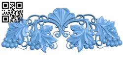 Pattern decor design A005893 download free stl files 3d model for CNC wood carving