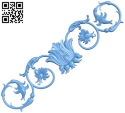 Pattern decor design A005895 download free stl files 3d model for CNC wood carving