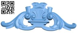 Pattern decor design A005899 download free stl files 3d model for CNC wood carving