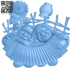 Three Musketeers A005929 download free stl files 3d model for CNC wood carving