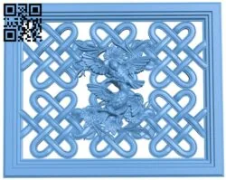 Door pattern A006094 download free stl files 3d model for CNC wood carving