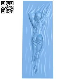 Door picture A006037 download free stl files 3d model for CNC wood carving