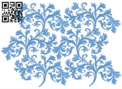 Pattern decor design A006132 download free stl files 3d model for CNC wood carving