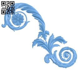 Pattern decor design A006138 download free stl files 3d model for CNC wood carving