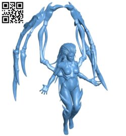 Kerrigan fly B009270 file obj free download 3D Model for CNC and 3d printer