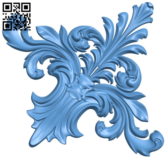 Pattern decor design A006279 download free stl files 3d model for CNC wood carving