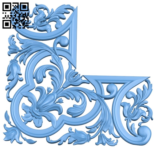 Pattern decor design A006287 download free stl files 3d model for CNC wood carving