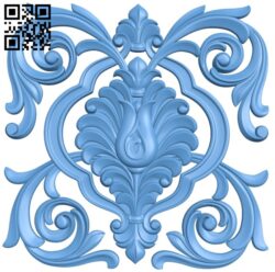 Pattern decor design A006463 download free stl files 3d model for CNC wood carving