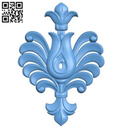 Pattern decor design A006466 download free stl files 3d model for CNC wood carving