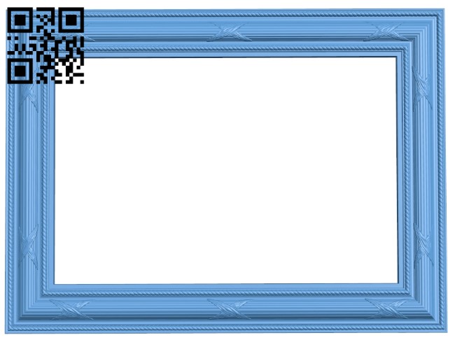 Picture frame or mirror A006322 download free stl files 3d model for CNC wood carving