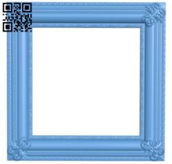 Picture frame or mirror A006323 download free stl files 3d model for CNC wood carving