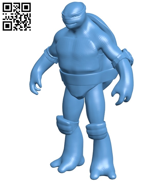 Raph TMNT - ninja B009391 file obj free download 3D Model for CNC and 3d printer