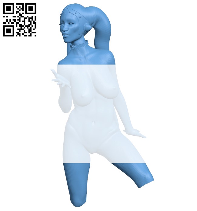 Twilek stockings B009447 file obj free download 3D Model for CNC and 3d printer