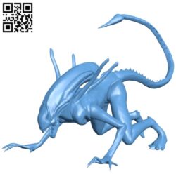 Xenomorph B009449 file obj free download 3D Model for CNC and 3d printer