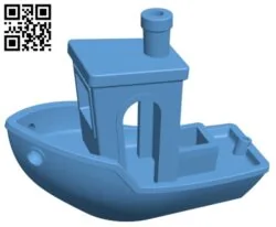 3DBenchy – Ship H000164 file stl free download 3D Model for CNC and 3d printer