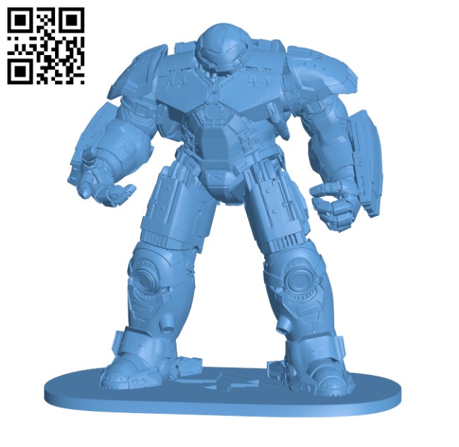 Avengers Hulkbuster H000447 file stl free download 3D Model for CNC and 3d printer