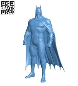 Batman – Superhero H000255 file stl free download 3D Model for CNC and 3d printer