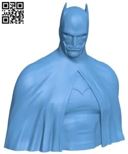 Batman bust – Superhero H000135 file stl free download 3D Model for CNC and 3d printer