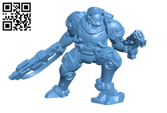 Exo Marine H000083 file stl free download 3D Model for CNC and 3d printer