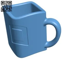 Squirclemug addsupports- Cup H000294 file stl free download 3D Model for CNC and 3d printer