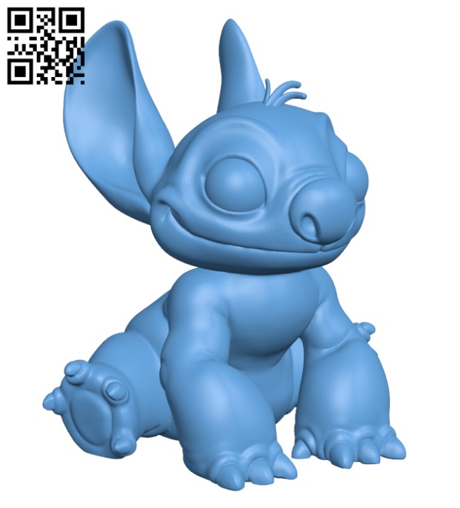 Stitch toy 3D model 3D printable