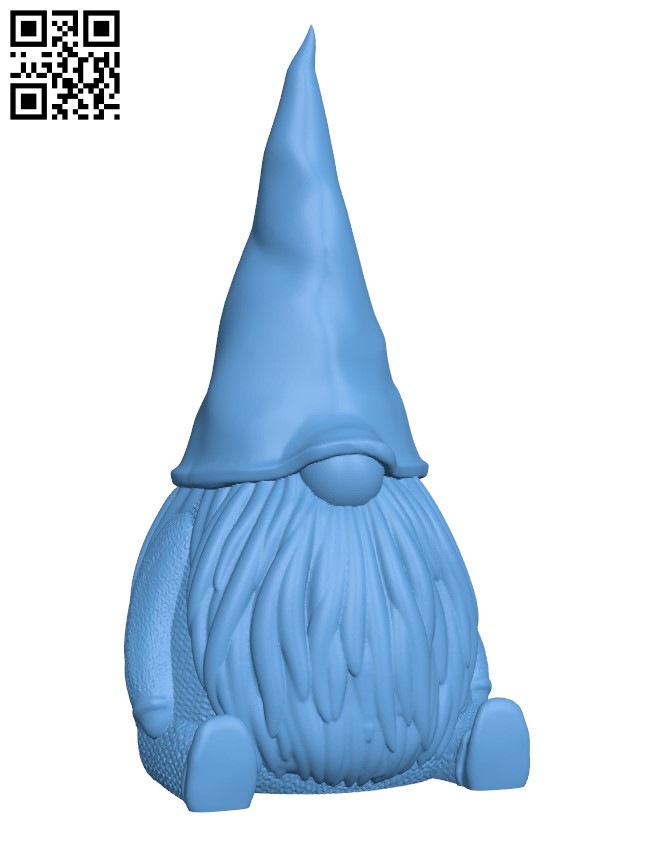 Bearded Gnome H001502 file free download 3D Model for CNC and 3d printer Download Stl Files