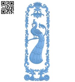 Door pattern A006641 download free stl files 3d model for CNC wood carving