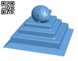 Hedgehog H001820 file stl free download 3D Model for CNC and 3d printer