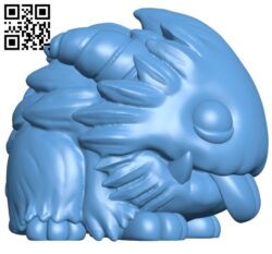 League of Legends – Poro H001661 file stl free download 3D Model for CNC and 3d printer