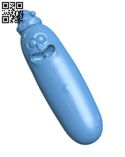 Pickle Rick Ornament H001884 file stl free download 3D Model for CNC and 3d printer