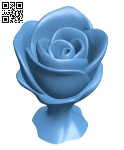 Roses on the table H001796 file stl free download 3D Model for CNC and 3d printer