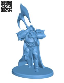Darius – League of Legends H002607 file stl free download 3D Model for CNC and 3d printer