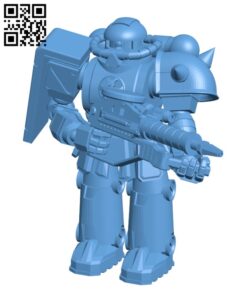 LIC – Zaku Marines H002623 file stl free download 3D Model for CNC and 3d printer