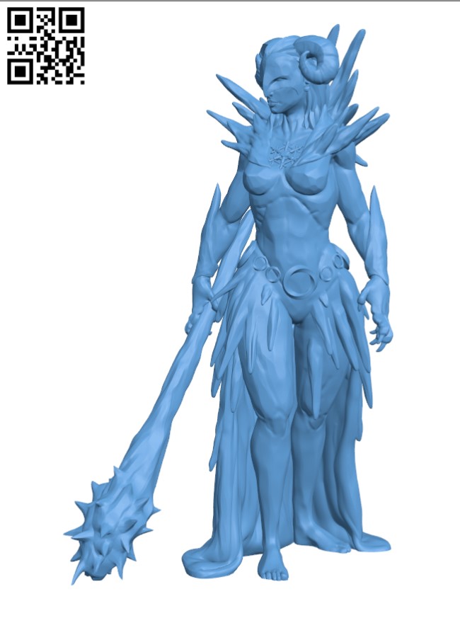 Maiden - Second Form H002687 file stl free download 3D Model for CNC and 3d printer