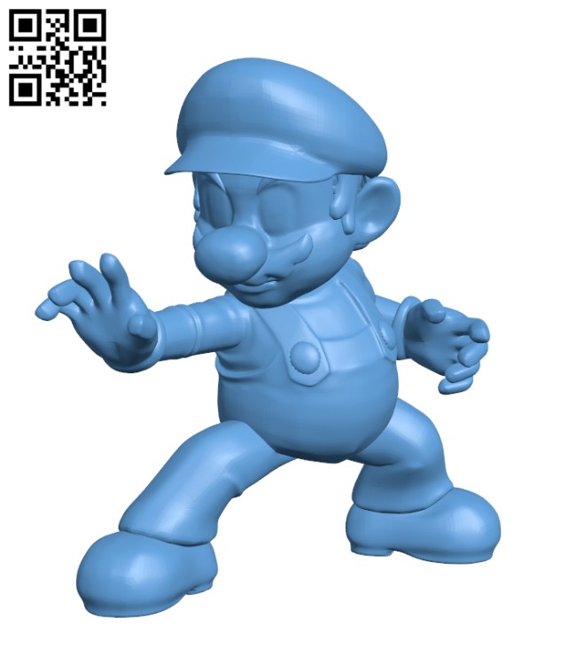 STL file Hand Spinner Mario Bros ✋・3D print model to download・Cults