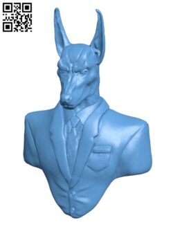 Modern Anubis H002382 file stl free download 3D Model for CNC and 3d printer