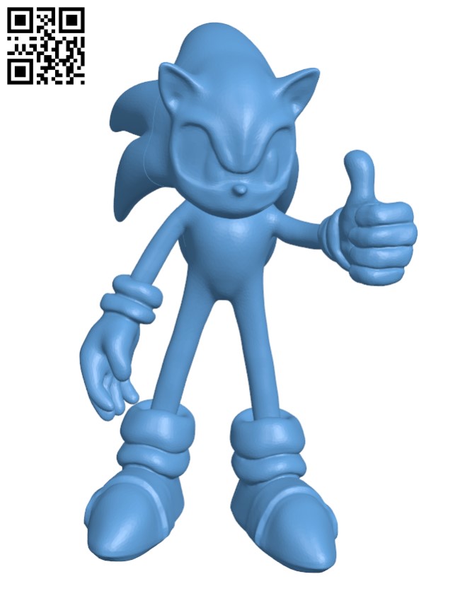 STL file sonic 3d lego spinner - with mesh 👽・3D printer model to  download・Cults