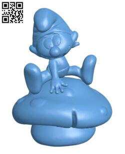 The Smurfs in Brussels, Belgium H002399 file stl free download 3D Model for CNC and 3d printer