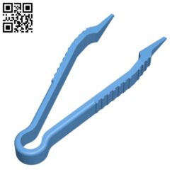 The tweezers H002589 file stl free download 3D Model for CNC and 3d printer