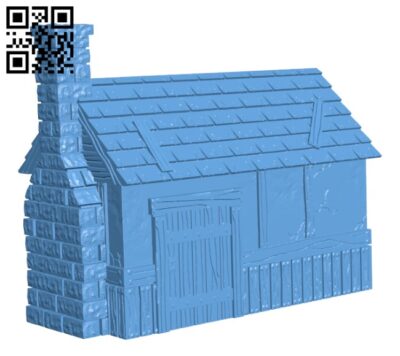 Village of Verell - House H002407 file stl free download 3D Model for CNC and 3d printer