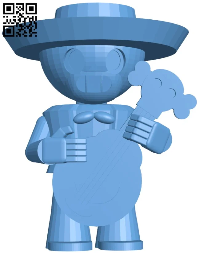 Brawl Stars - Poco H003981 file stl free download 3D Model for CNC and 3d printer